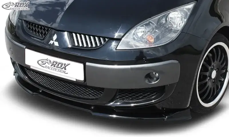 RDX Frontspoiler VARIO-X für MITSUBISHI Colt Z30 3-türer CZT (-2008) / CZC (-2009) Frontlippe Front Ansatz Vorne Spoilerlippe Ausverkauf