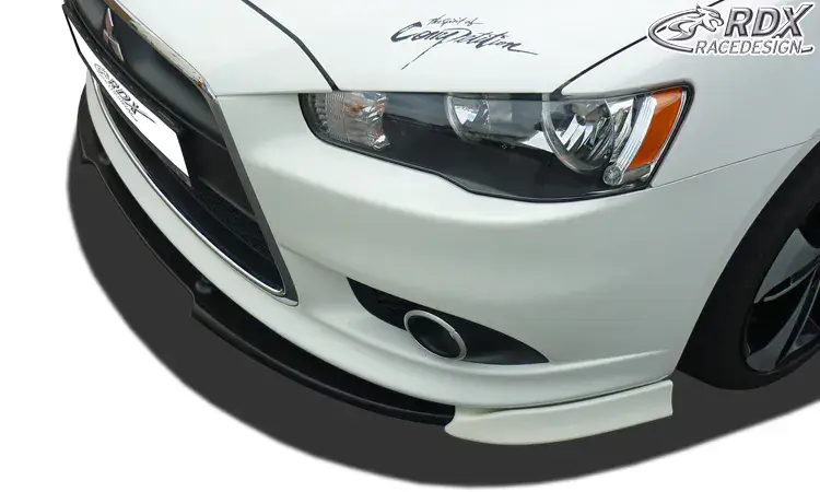 Aktuell RDX Frontspoiler VARIO-X für MITSUBISHI Lancer Sportback 2008+ Frontlippe Front Ansatz Vorne Spoilerlippe