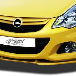 Garantierte Lieferung RDX Frontspoiler VARIO-X für OPEL Corsa D Facelift OPC 2010+ (Passend an OPC bzw. Fahrzeuge mit OPC Frontstoßstange) Frontlippe Front Ansatz Vorne Spoilerlippe