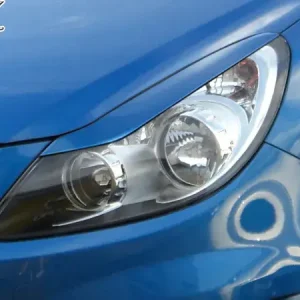 Nur Für Kurze Zeit RDX Scheinwerferblenden für OPEL Corsa D Böser Blick