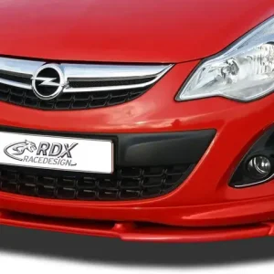 Aktuell RDX Frontspoiler VARIO-X für OPEL Corsa D Facelift OPC-Line 2010+ (Passend an Fahrzeuge mit OPC-Line Frontspoileransatz) Frontlippe Front Ansatz Vorne Spoilerlippe