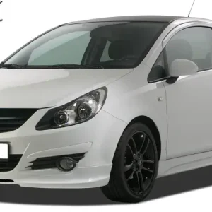 Preiswert RDX Frontspoiler für OPEL Corsa D Frontlippe Front Ansatz Spoilerlippe