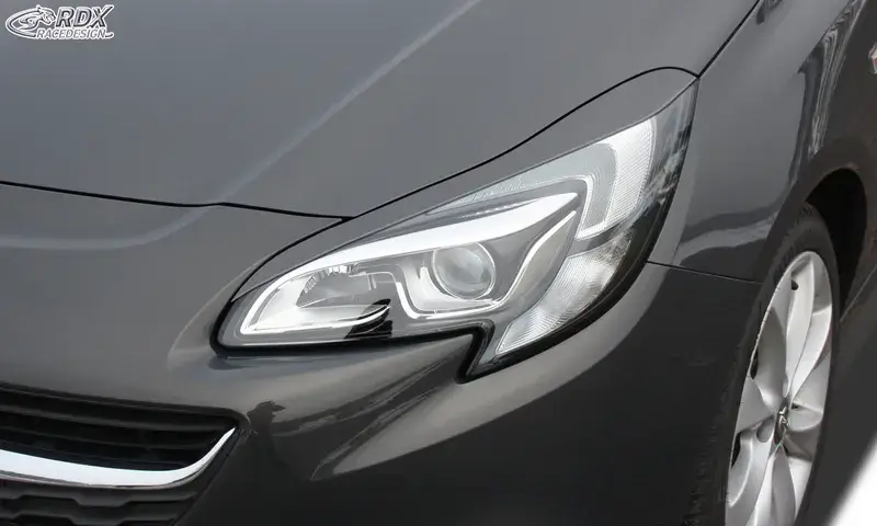 Highlight RDX Scheinwerferblenden für OPEL Corsa E Böser Blick