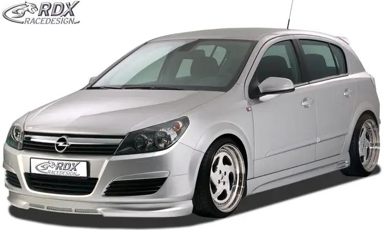 Wochenendangebot RDX Frontspoiler für OPEL Astra H 4/5 türig Frontlippe Front Ansatz Spoilerlippe