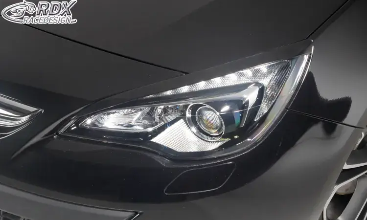 RDX Scheinwerferblenden für OPEL Astra J GTC & Cascada Böser Blick Top-Angebot