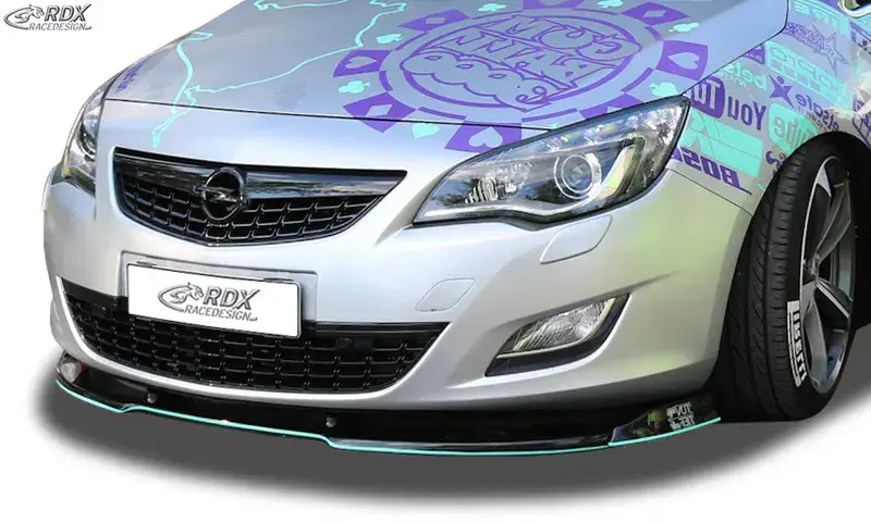 RDX Frontspoiler VARIO-X für OPEL Astra J -2012 Frontlippe Front Ansatz Vorne Spoilerlippe Neuheit