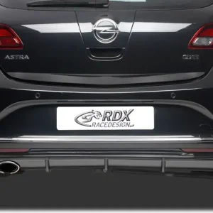 RDX Heckansatz für OPEL Astra J Diffusor Heckblende Heckdiffusor Preiswert