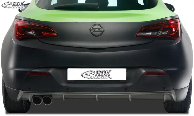 RDX Heckansatz für OPEL Astra J GTC Diffusor Heckblende Heckdiffusor Direkt Vom Hersteller