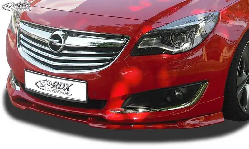 Aktuell RDX Frontspoiler VARIO-X für OPEL Insignia OPC-Line (2013+) (Passend an Fahrzeuge mit OPC-Line Frontansatz) Frontlippe Front Ansatz Vorne Spoilerlippe