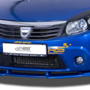 Top-Seller RDX Frontspoiler VARIO-X für DACIA Sandero 1 (SD/SDR) Frontlippe Front Ansatz Vorne Spoilerlippe