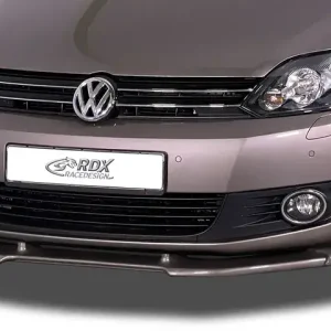 Preiswert RDX Frontspoiler VARIO-X für VW Golf 6 Plus (2008-2014) Frontlippe Front Ansatz Vorne Spoilerlippe