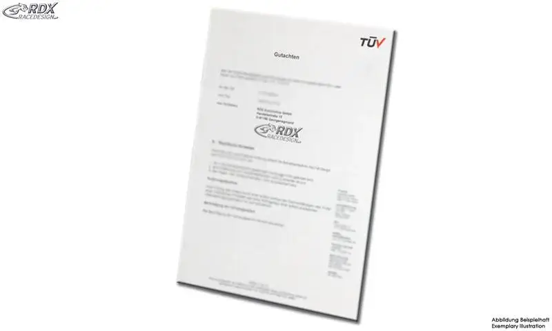 Gutachten für RDX Produkt: RDDS015- Schneller Versand