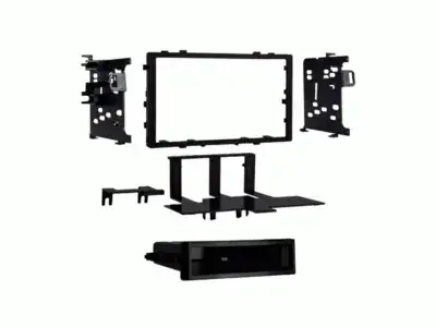 ACV 2-DIN Radioblende mit Fach Acura/Honda/Isuzu schwarz Preisknaller