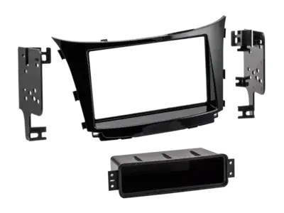 Schneller Versand ACV 2-DIN Radioblende mit Fach Hyundai Elantra/i30 2012-2017