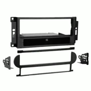 Must-Have ACV 1-DIN Radioblende mit Fach Chrysler/Dodge/Jeep schwarz