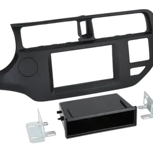 Expressversand ACV 2-DIN RB mit Fach Kia Rio 09/2011 > schwarz