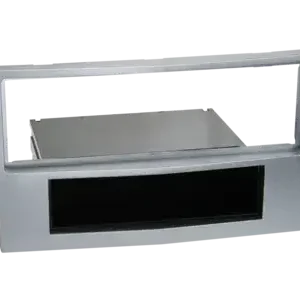 Markenprodukt ACV 1-DIN Radioblende mit Fach Opel matt-chrom