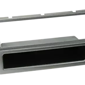 Kracherpreis ACV 1-DIN Radioblende mit Fach Opel Corsa C aluminium