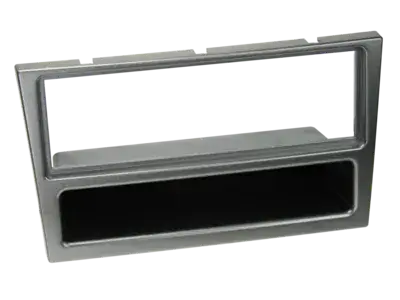 Sichere Zahlung ACV 1-DIN Radioblende mit Fach Opel Corsa C aluminium lose