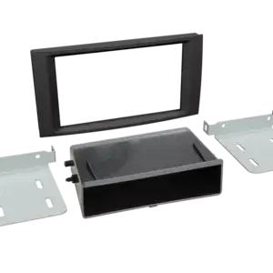 Ausverkauf ACV 2-DIN Radioblende mit Fach VW T5(7H)/Touareg(7L)