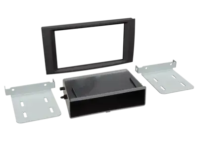 Ausverkauf ACV 2-DIN Radioblende mit Fach VW T5(7H)/Touareg(7L)