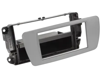 Schneller Versand ACV 2-DIN Radioblende mit Fach Seat Ibiza dublin grau
