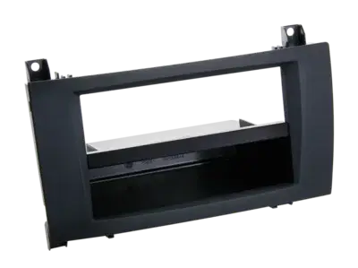 Expressversand ACV 2-DIN Radioblende mit Fach Mercedes SLK Rubber Touch