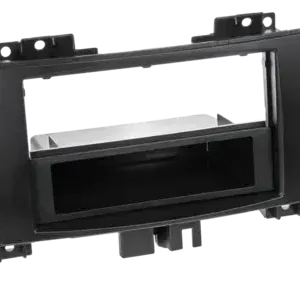 Neu ACV 2-ISO Radioblende mit Fach Mercedes/VW Rubber Touch lose