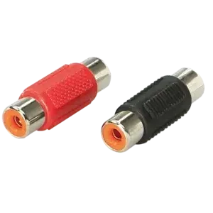 Beliebt ACV Cinch Verbinder (f)>(f) 1 x rot / 1 x schwarz