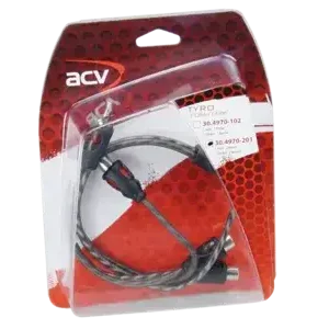 Top-Angebot ACV Cinch Kabel acv TYRO Economy Line Y-Kabel (m)>(f)/(f) 30cm