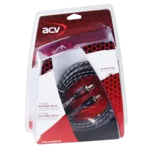 Ausverkauf ACV Cinch Kabel acv TYRO Economy Line 500cm