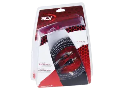 Ausverkauf ACV Cinch Kabel acv TYRO Economy Line 500cm