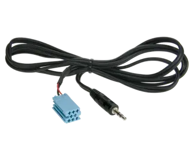 Kracherpreis ACV AUX In Adapter VW Mini-ISO (blau) lose