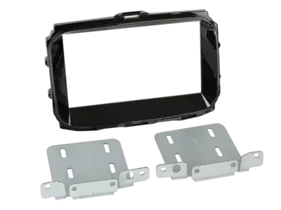 ACV 2-DIN Radioblende Alfa Romeo Giulietta 2013-2021 Klavierlack Highlight