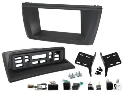 Neu ACV 2-DIN Radioblende BMW X3(E83) mit Klimatronik schwarz