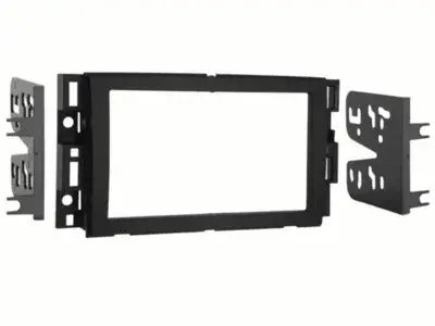 Bestpreis ACV 2-DIN Radioblende GM diverse Fahrzeuge schwarz