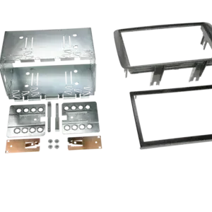 Expressversand ACV 2-DIN Radioblende Fiat Panda(ZAF 169) 10/2003-03/2013 grau