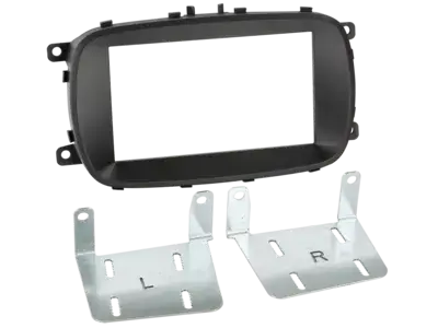 ACV 2-DIN Radioblende Fiat 500X(ZAF 334) 01/2015-08/2024 schwarz Super-Preis