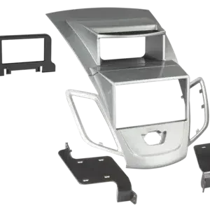 ACV 2-DIN Radioblende Ford Fiesta mit Display silber Echt