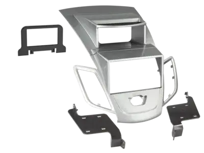 ACV 2-DIN Radioblende Ford Fiesta mit Display silber Echt