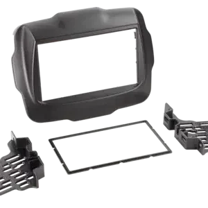 Neuheit ACV 2-DIN Radioblende Jeep Renegade 2014-2023 schwarz