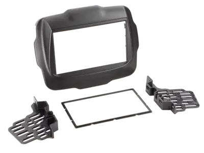 Neuheit ACV 2-DIN Radioblende Jeep Renegade 2014-2023 schwarz