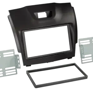 ACV 2-DIN Radioblende Chevrolet/Isuzu D-Max/MU-X schwarz Versand Am Gleichen Tag