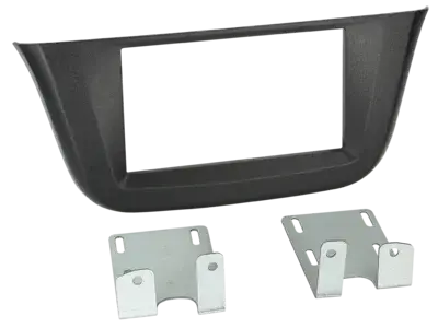 ACV 2-DIN Radioblende Iveco Daily 2014-2026 schwarz genarbt Markenware