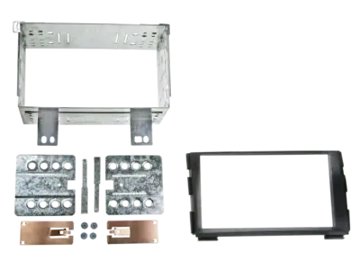Heißes Angebot ACV 2-DIN Radioblende Kia Cee'd(ED) 10/2009-03/2013 schwarz