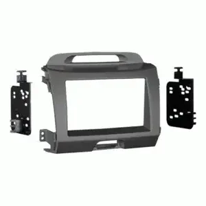 ACV 2-DIN Radioblende Kia Sportage(SL) 08/2010-01/2016 grau Knallerangebot