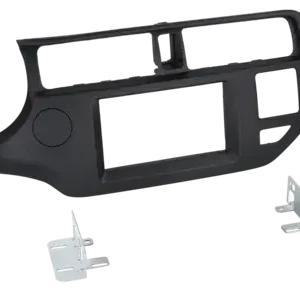 ACV 2-DIN Radioblende Kia Rio(UB) 09/2011-01/2015 schwarz LHD Preisknaller