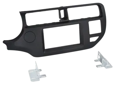 ACV 2-DIN Radioblende Kia Rio(UB) 09/2011-01/2015 schwarz LHD Preisknaller