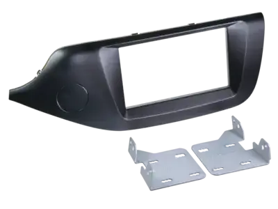 Schnäppchen ACV 2-DIN Radioblende Kia Cee'd/ProCeed 2012-2018 schwarz LHD