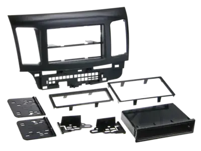Günstig ACV 2-DIN Radioblende mit Fach Mitsubishi Lancer 2007-2018